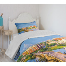 Spring Morning Scene Bedspread Set