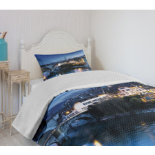 Classical Buildings Bedspread Set