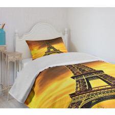 Paris Love Sunrise Bedspread Set