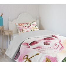 Anchor Roses Peony Art Bedspread Set