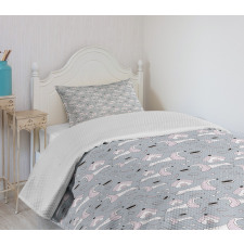 Pet and Puppy Bedspread Set