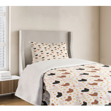 Domestic Birds Bedspread Set