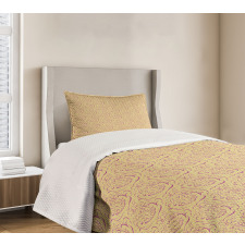 Repetitive Royal Pattern Bedspread Set