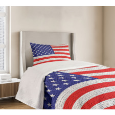American Freedom Theme Bedspread Set