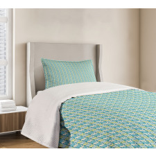 Creative Repetitive Pattern Bedspread Set