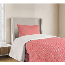 Monochromatic Square Motif Bedspread Set