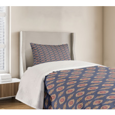Unusual Motley Pattern Bedspread Set