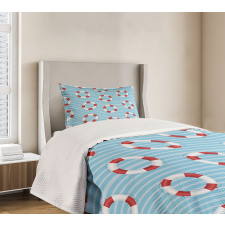 Life Preserver Crisis Bedspread Set