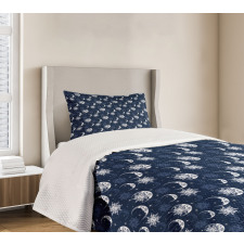 Mystical Sky Sun Stars Bedspread Set