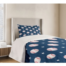 Baseball Stripes Bedspread Set