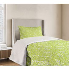 Ecology Garden Leaves Bedspread Set