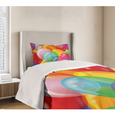 Balloons Fun Bedspread Set