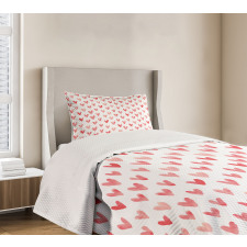 Retro Style Art Shapes Bedspread Set