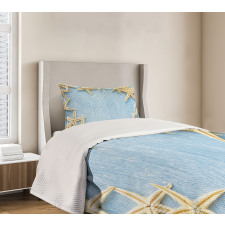 Maritime Beach Shell Bedspread Set