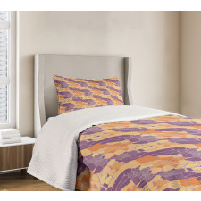 Abstract Close Bedspread Set