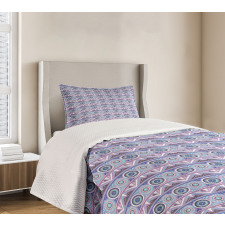 Circles Spots and Triangles Bedspread Set