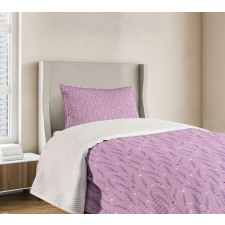 Lavender Butterflies Bedspread Set