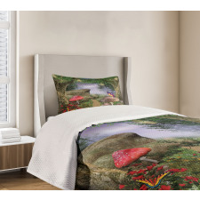 Butterflies Fairytale Bedspread Set