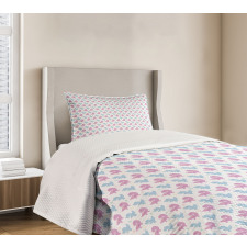 Pastel Nursery Theme Bedspread Set