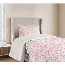 Hearts and Rounds Bedspread Set