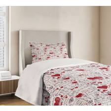 I Love You Lingo Bedspread Set