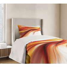 Blurred Smock Art Rays Bedspread Set