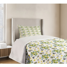 Olives and Lemons Growing Bedspread Set