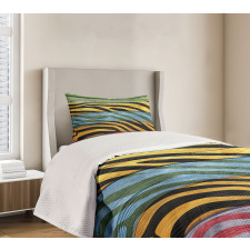 Colorful Animal Bedspread Set
