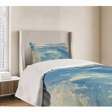 Sunrise Foggy Morning Bedspread Set