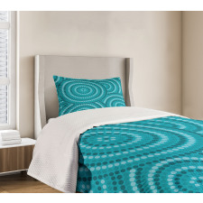 Abstract Australian Dots Bedspread Set