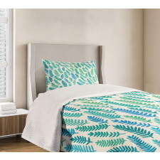 Branch Trees Summer Forest Bedspread Set