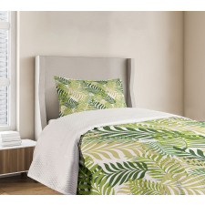 Tropic Exotic Palm Trees Bedspread Set