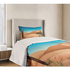 Desert Tropical Nature Bedspread Set