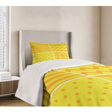 Retro Patterns Zigzag Bedspread Set