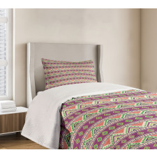 Ethnic Horizontal Formation Bedspread Set