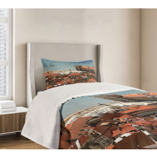 Nostalgic Lisbon City Bedspread Set