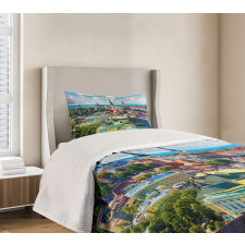 Town Tallinn Estonia Bedspread Set