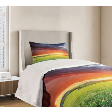 Sunset Modern View Bedspread Set