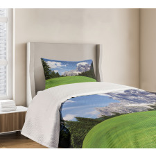 Rural Country Mountain Bedspread Set