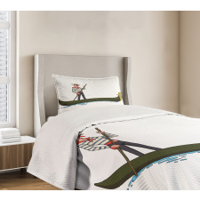 Gondola in Venice Love Bedspread Set