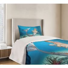 Fairytale Tropic Ocean Bedspread Set