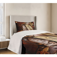 America Retro Rodeo Bedspread Set