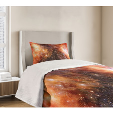 Gas Cloud in Deep Space Bedspread Set