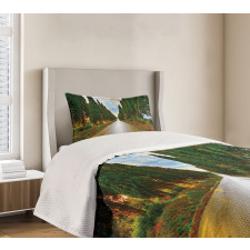 Europe Country Village Bedspread Set