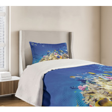 Caribbean Seascape Bedspread Set