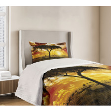 Sunset in Safari Animal Bedspread Set