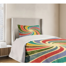 Nostalgic Spiral Bedspread Set