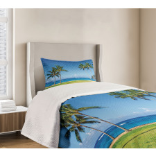 Coconut Palm Hawaii Bedspread Set