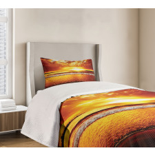 Colorful Sunset Summer Bedspread Set