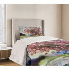 Spring Blooming Nature Bedspread Set